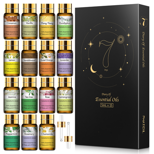 LuxurGlow Essential Oils Gift Set